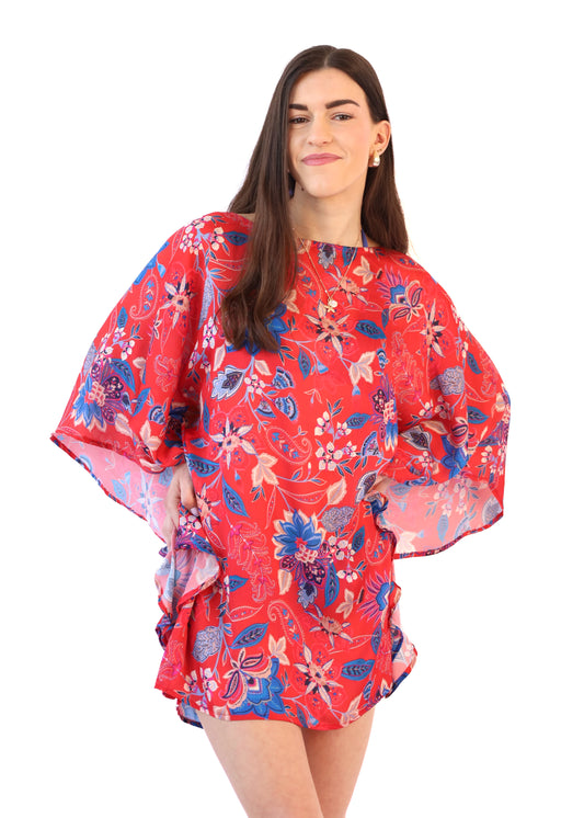 Kaftan Classic červený Orient